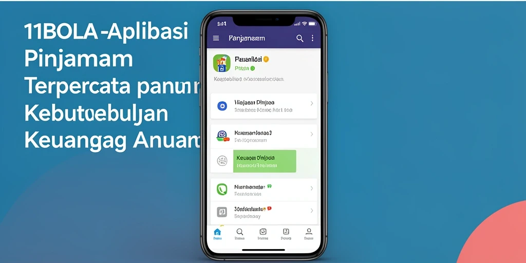 Antarmuka aplikasi 11BOLA yang sederhana dan mudah digunakan.