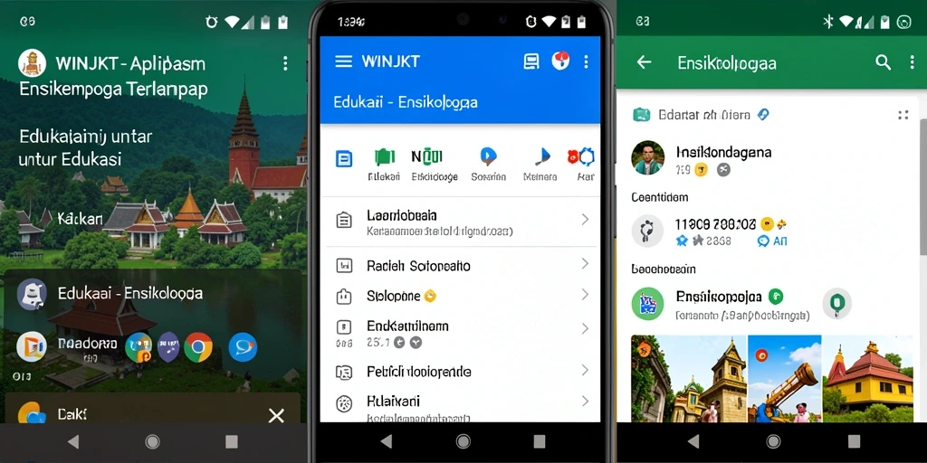 Tampilan antarmuka aplikasi WINJKT yang user-friendly.